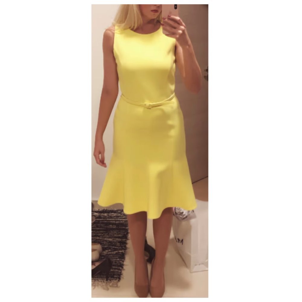 Oscar de la Renta Yellow Dress - Picture 13 of 13